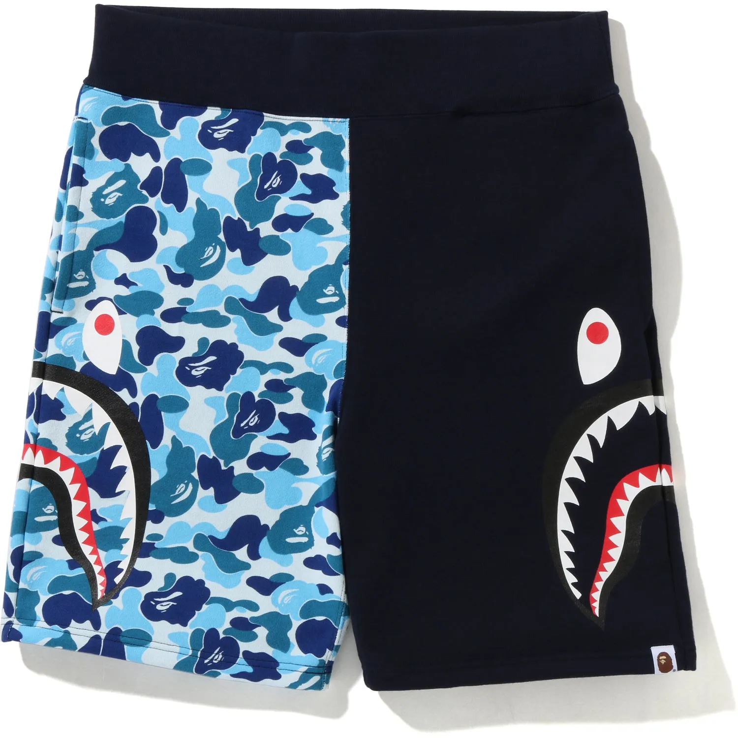 ABC CAMO SIDE SHARK SWEAT SHORTS MENS