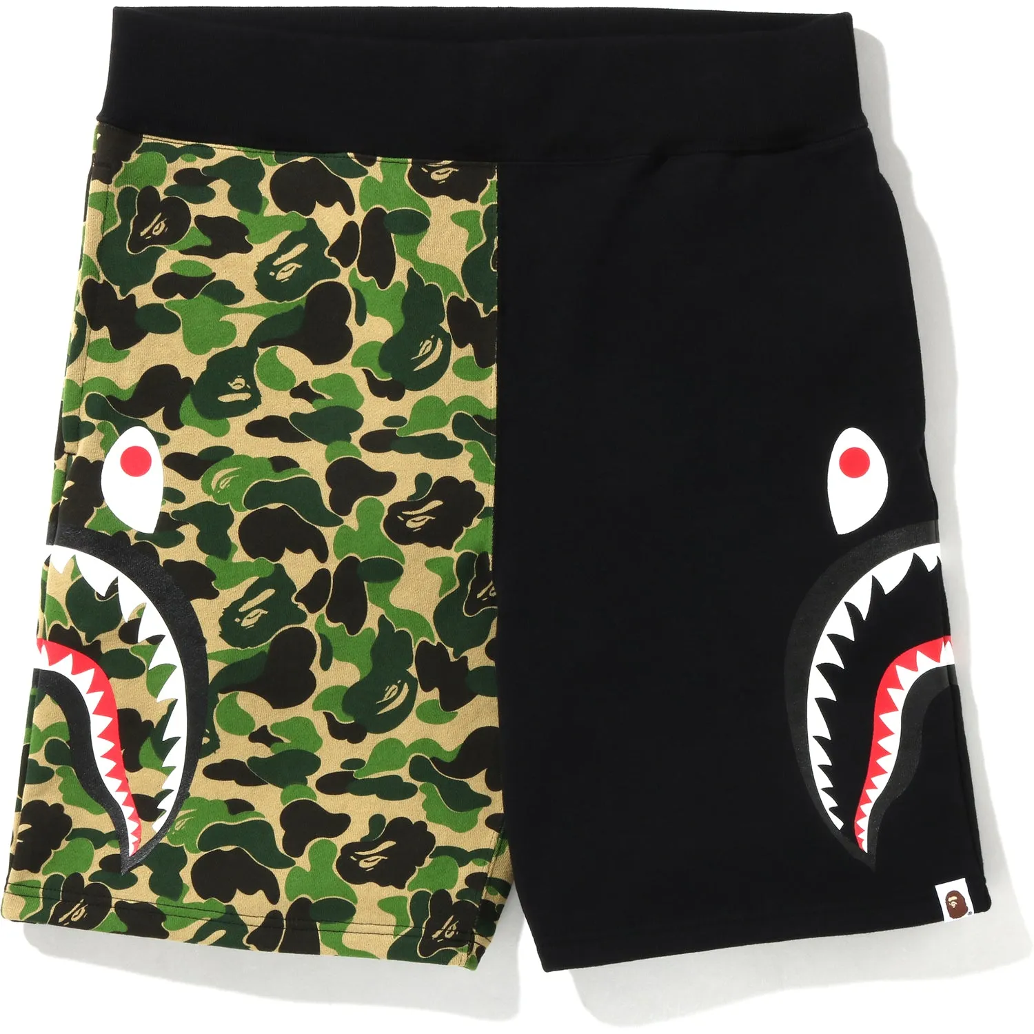 ABC CAMO SIDE SHARK SWEAT SHORTS MENS