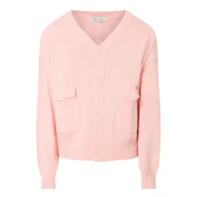 ABOUT:BLANK Flap-Pocket Cardigan - Pink