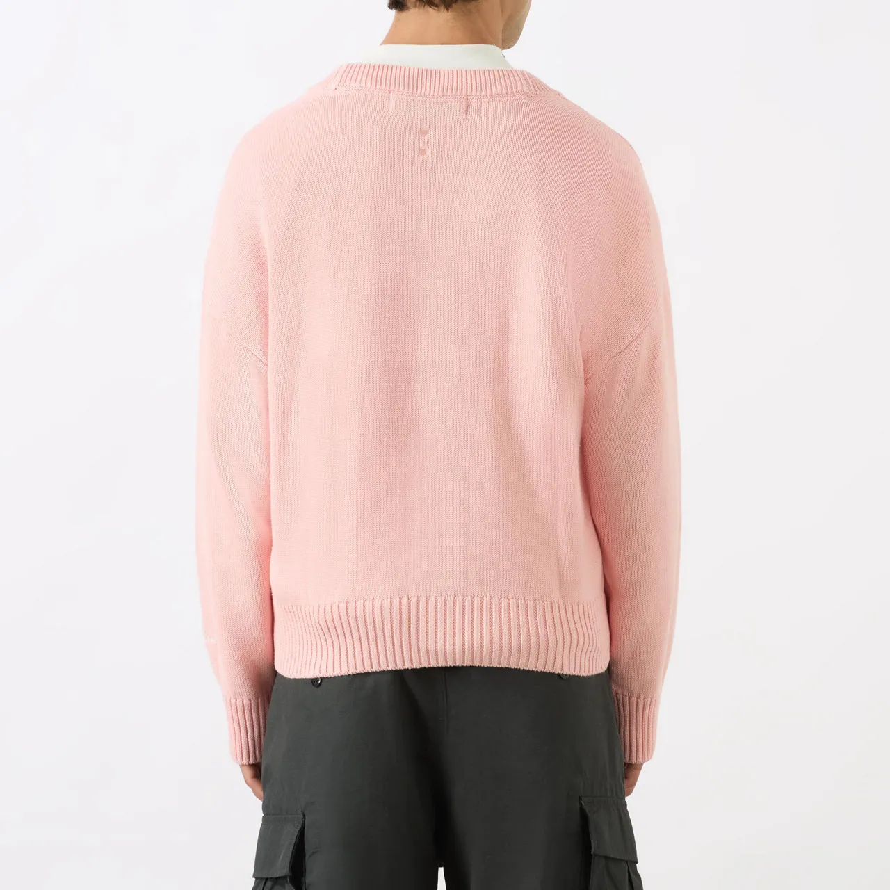 ABOUT:BLANK Flap-Pocket Cardigan - Pink