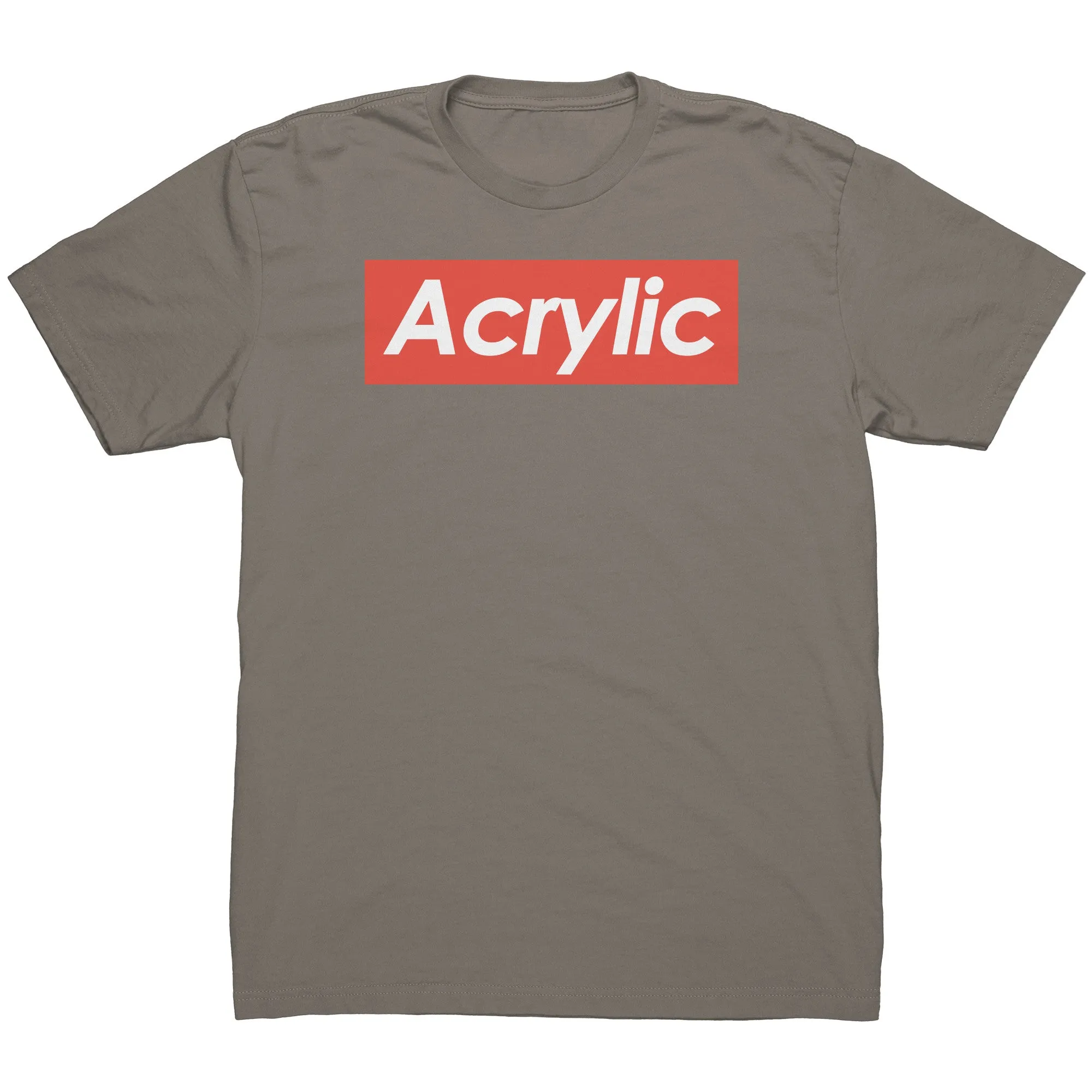 Acrylic Supreme-Themed Short-Sleeve Unisex T-Shirt