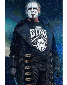 AEW Steve Borden Sting Coat | Wrestler Leather Coat | Ujackets.com