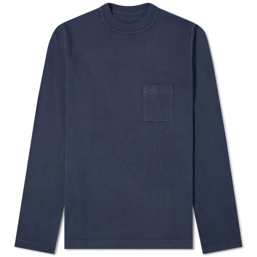 Albam Long Sleeve Workwear T-ShirtNavy