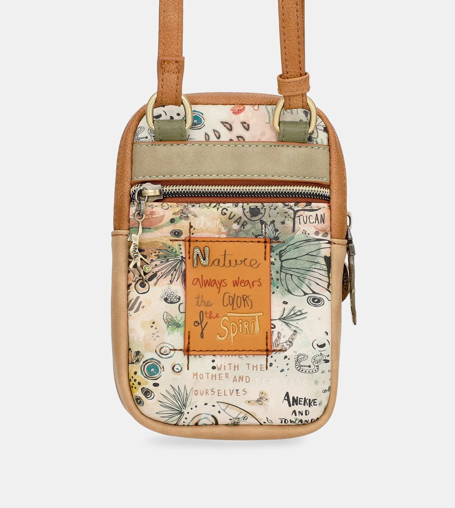 Amazonia mini crossbody bag with pocket