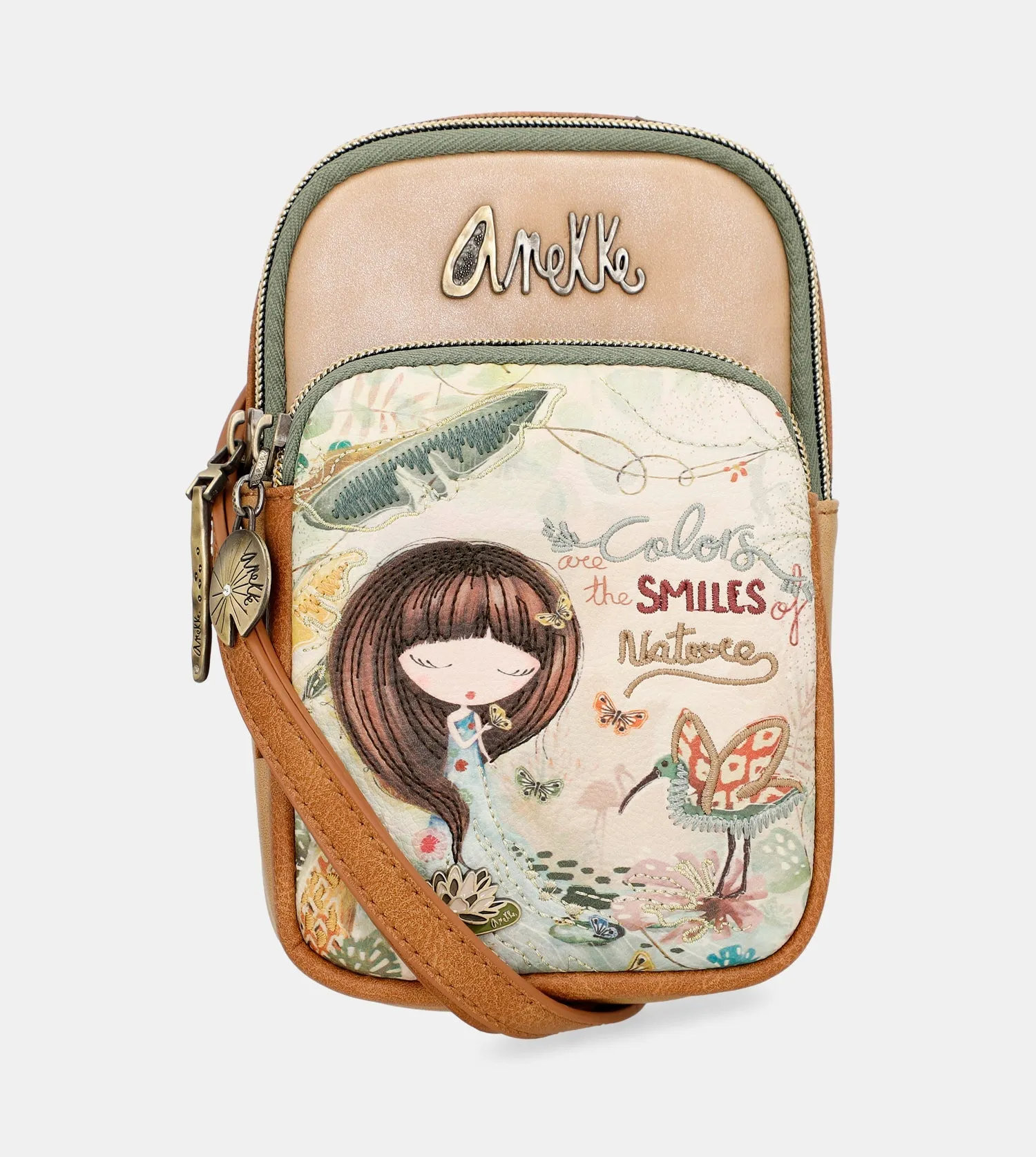 Amazonia mini crossbody bag with pocket