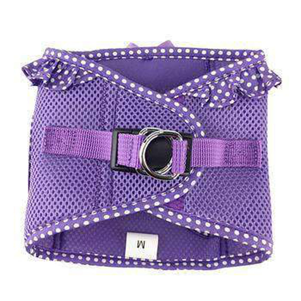 American River Choke-Free Dog Harness - Purple Polka Dot