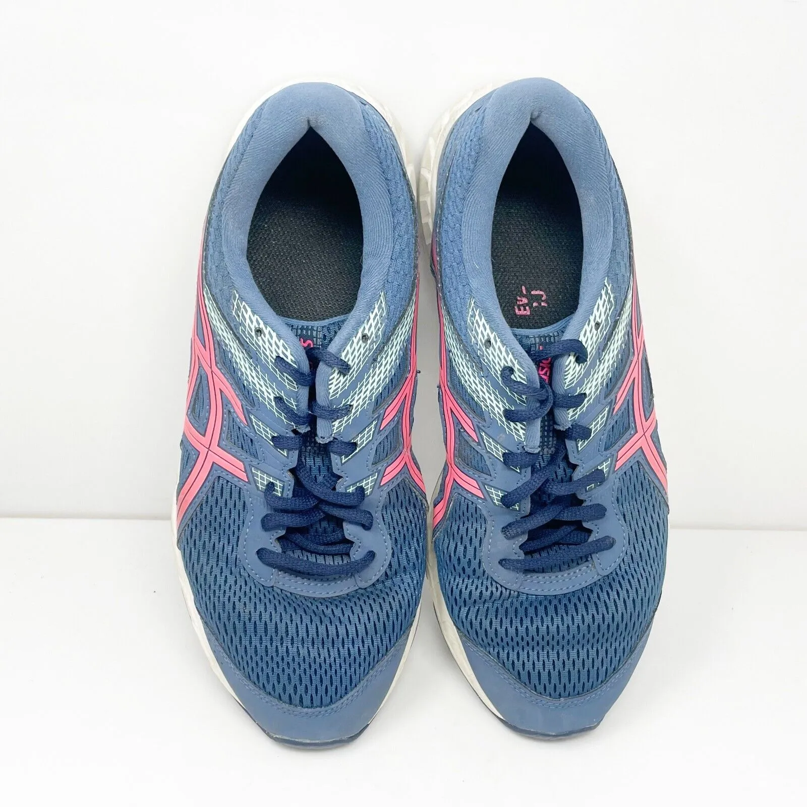 Asics Womens Gel Contend 6 1012A570 Blue Running Shoes Sneakers Size 10