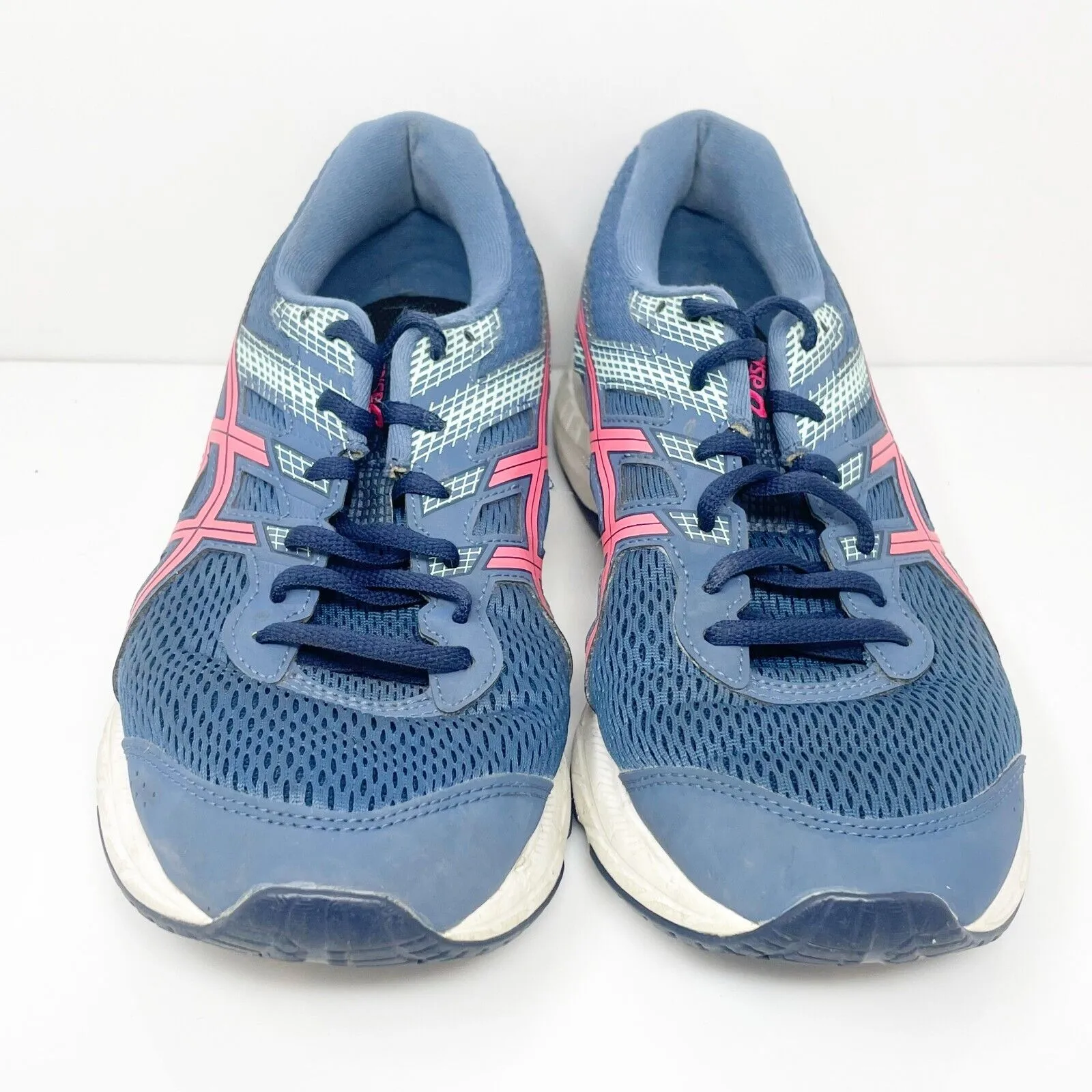 Asics Womens Gel Contend 6 1012A570 Blue Running Shoes Sneakers Size 10