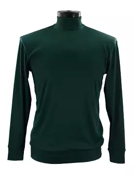 Bassiri Long Sleeve High Neck T-Shirt Emerald Green (632)