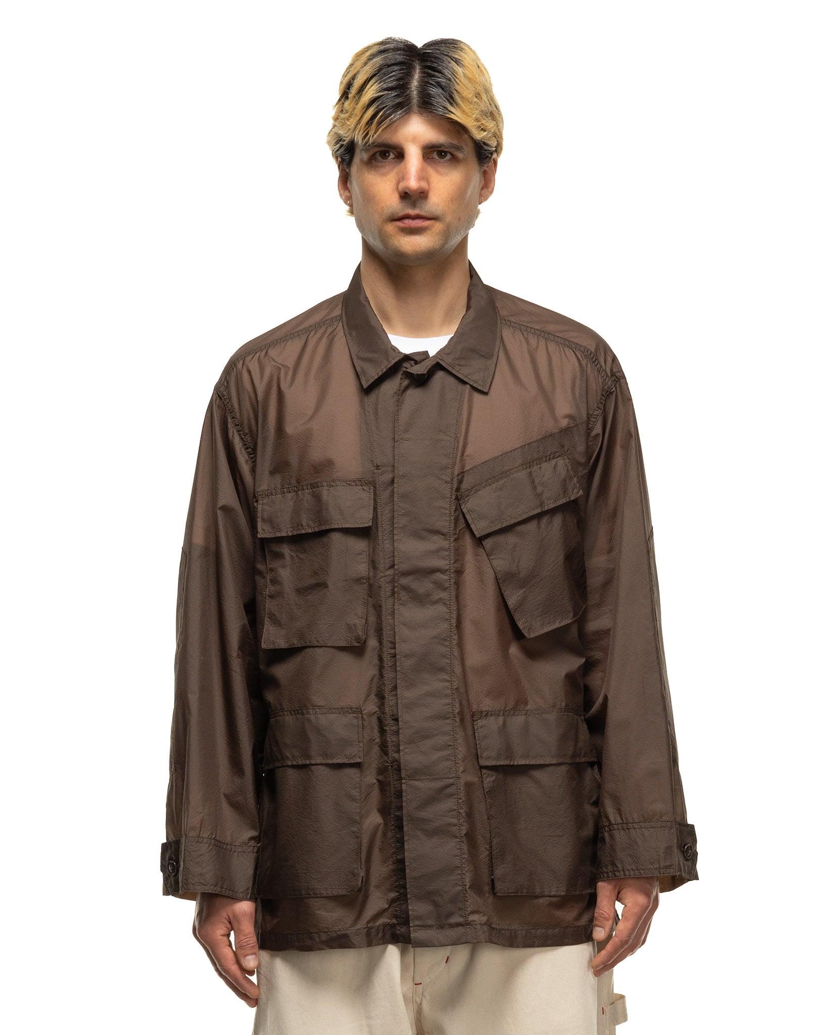 BDU Jacket Nylon Micro Ripstop DK Brown