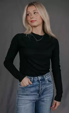 better on me top - black