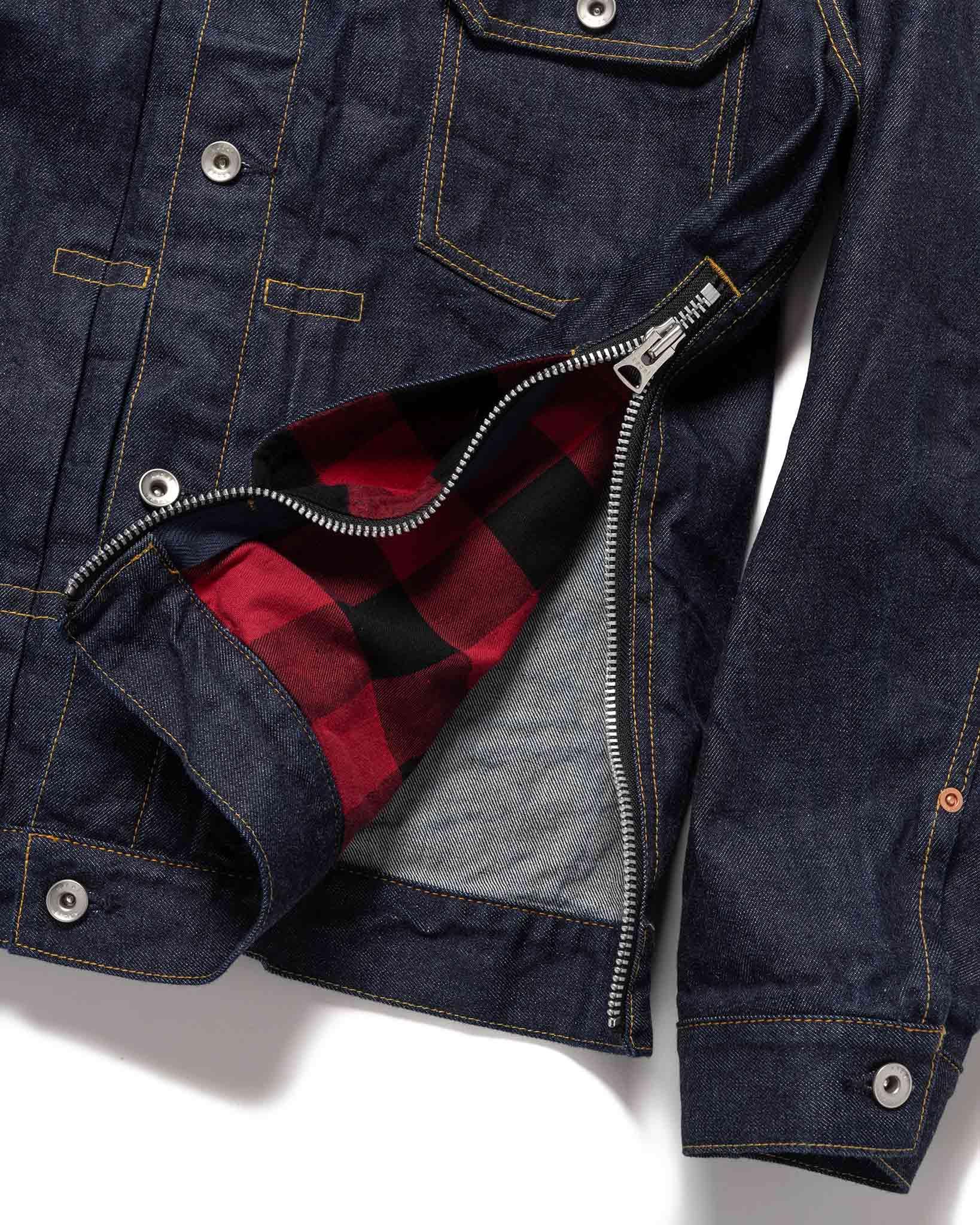 BEYONDEXX Denim Blouson Indigo