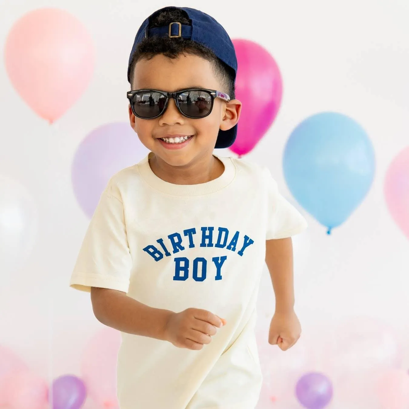 Birthday Boy Varsity Kids Shirt