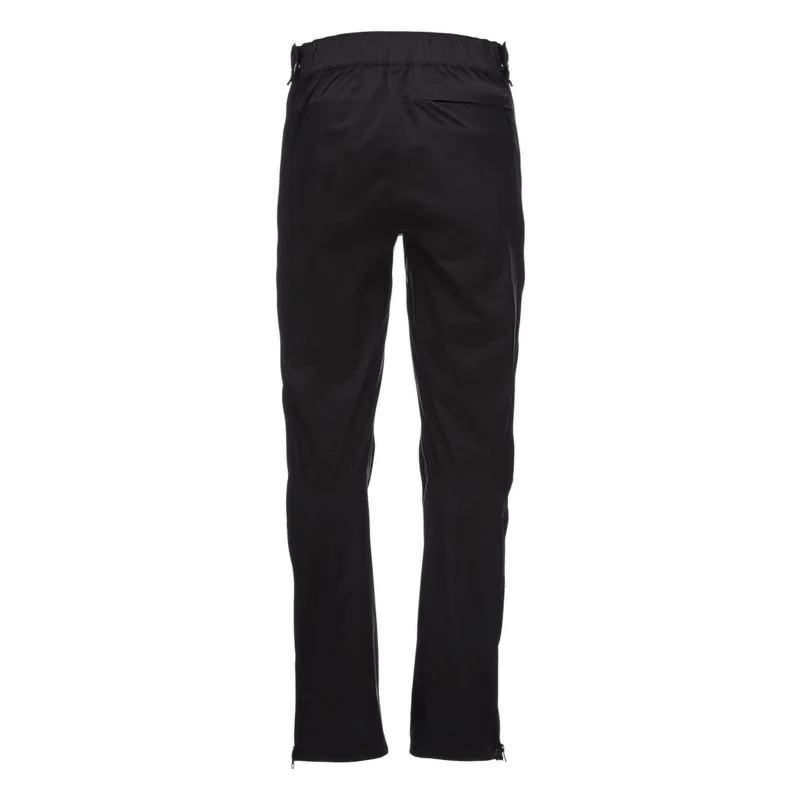 Black Diamond  Stormline Str Fl Zp Rn Pants - Pantaloni impermeabili - Uomo