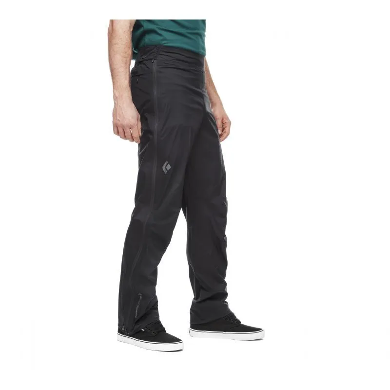 Black Diamond  Stormline Str Fl Zp Rn Pants - Pantaloni impermeabili - Uomo