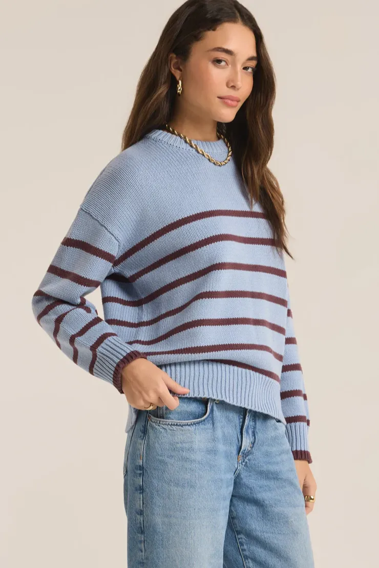 Boyfriend Stripe Sweater