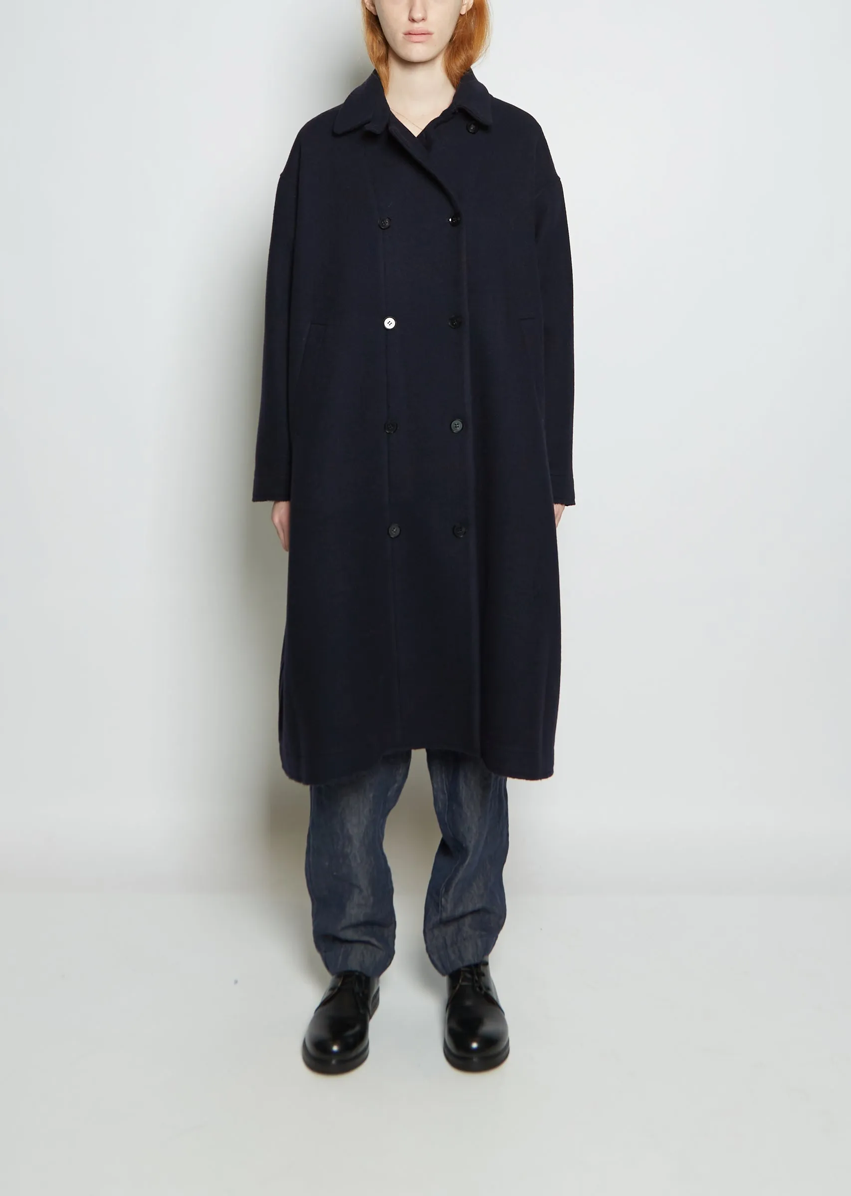 Bret Wool Blend Caban Coat