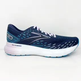 Brooks Womens Glycerin 20 1203691B499 Blue Running Shoes Sneakers Size 9.5 B