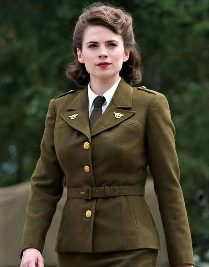 Captain America The First Avenger Peggy Carter Coat