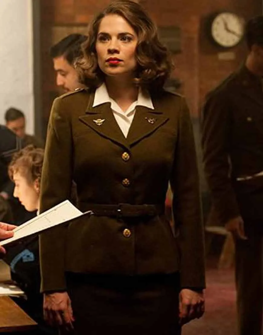 Captain America The First Avenger Peggy Carter Coat