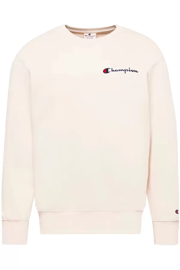 Champion Rochester Crew Sweat Signature Logo Beige