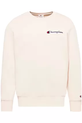 Champion Rochester Crew Sweat Signature Logo Beige