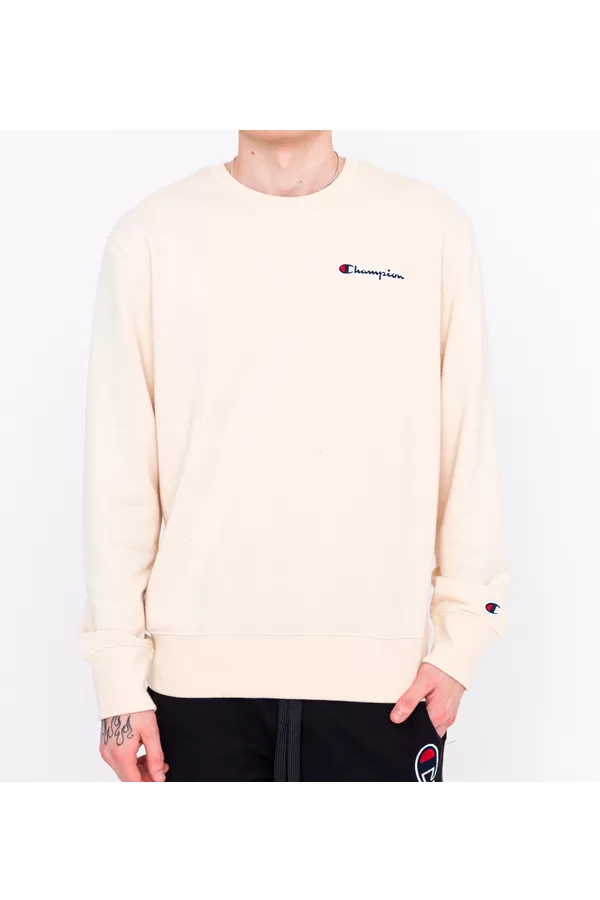 Champion Rochester Crew Sweat Signature Logo Beige