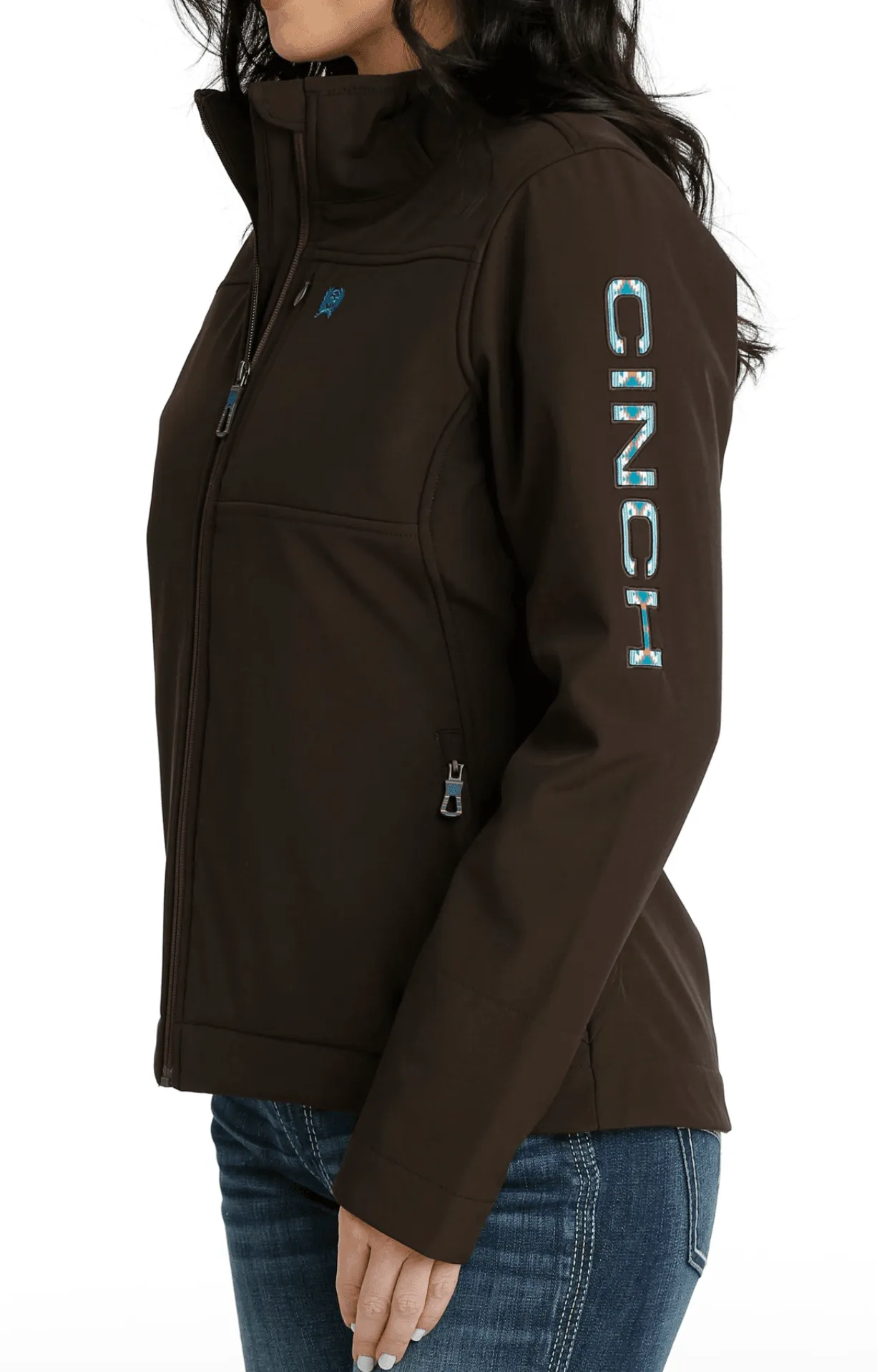 Cinch Women's Brown Concealed Carry Bonded Jacked MAJ9848002