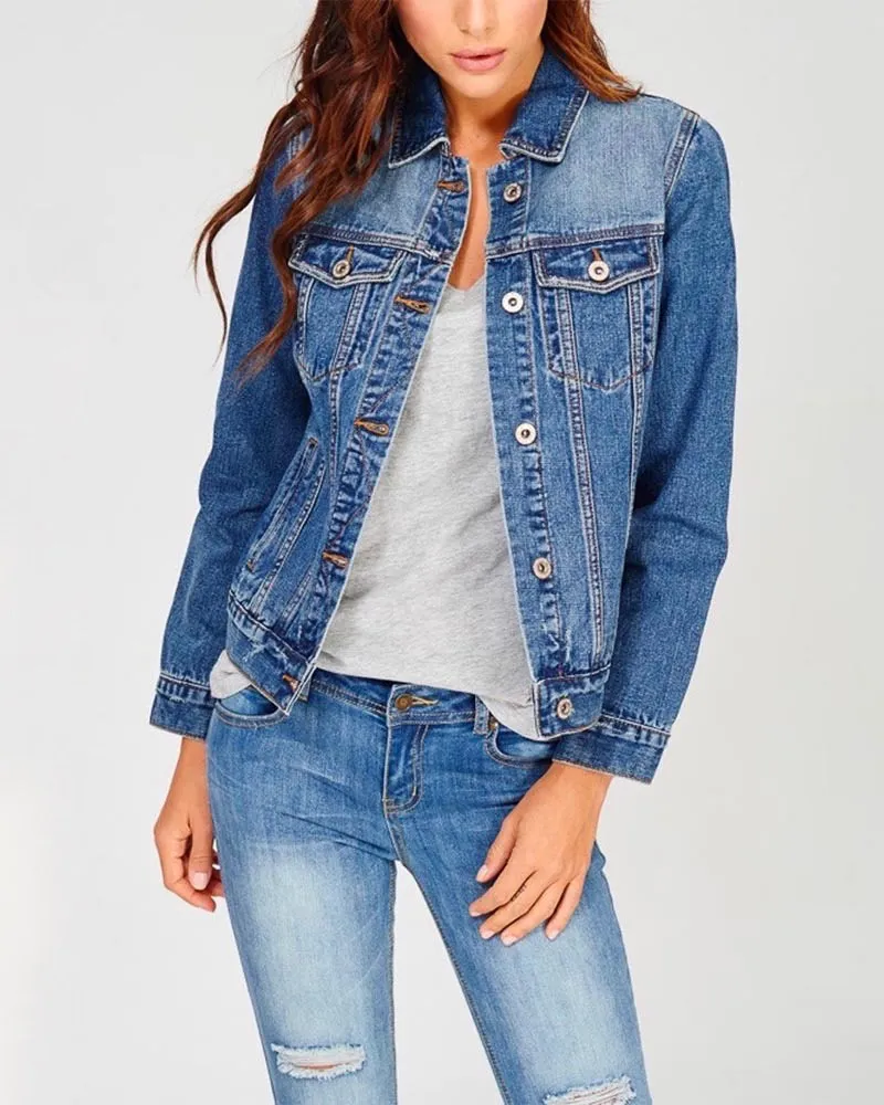 Classic Denim Jean Jacket - Light & Dark Washes