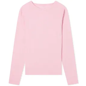 Colorful Standard Long Sleeve Organic Rib T-ShirtFlamingo Pink