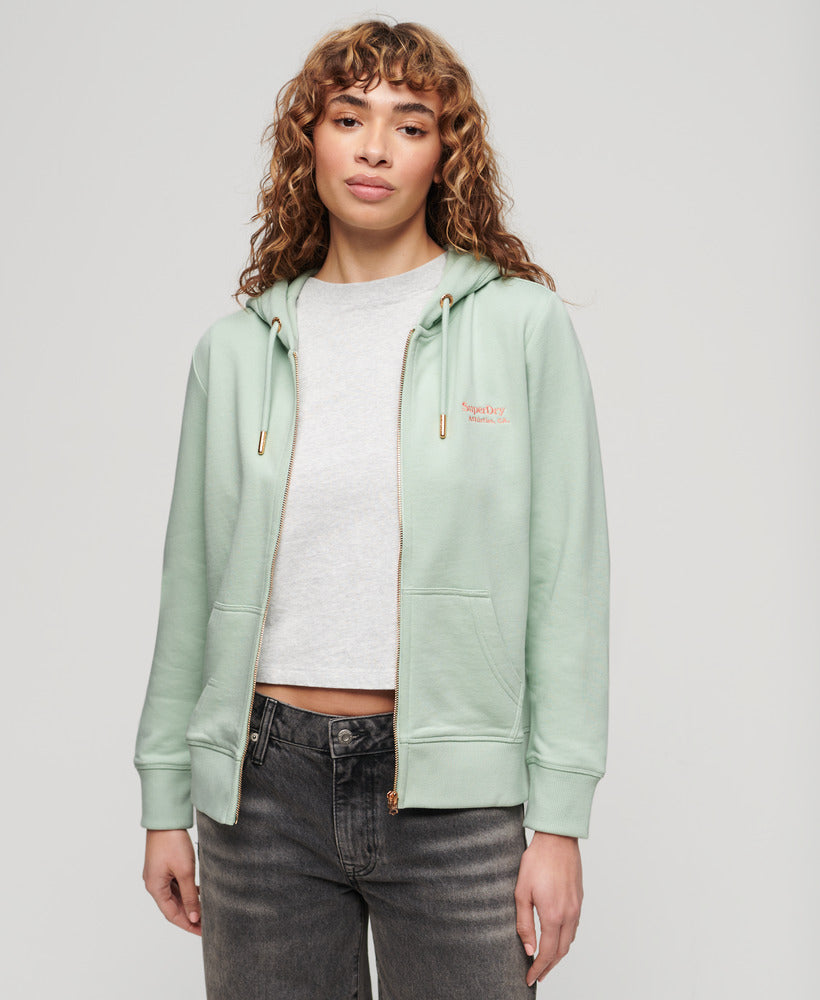 Essential Logo Ziphood Ub | Surf Spray Green