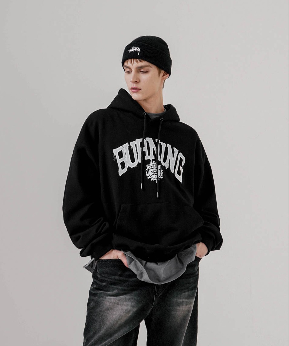 EZKATON  |[ EZKATON ]★BURNING HEAVY COTTON HOODIE