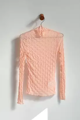 Find Me Now Ross Mockneck Top Blush