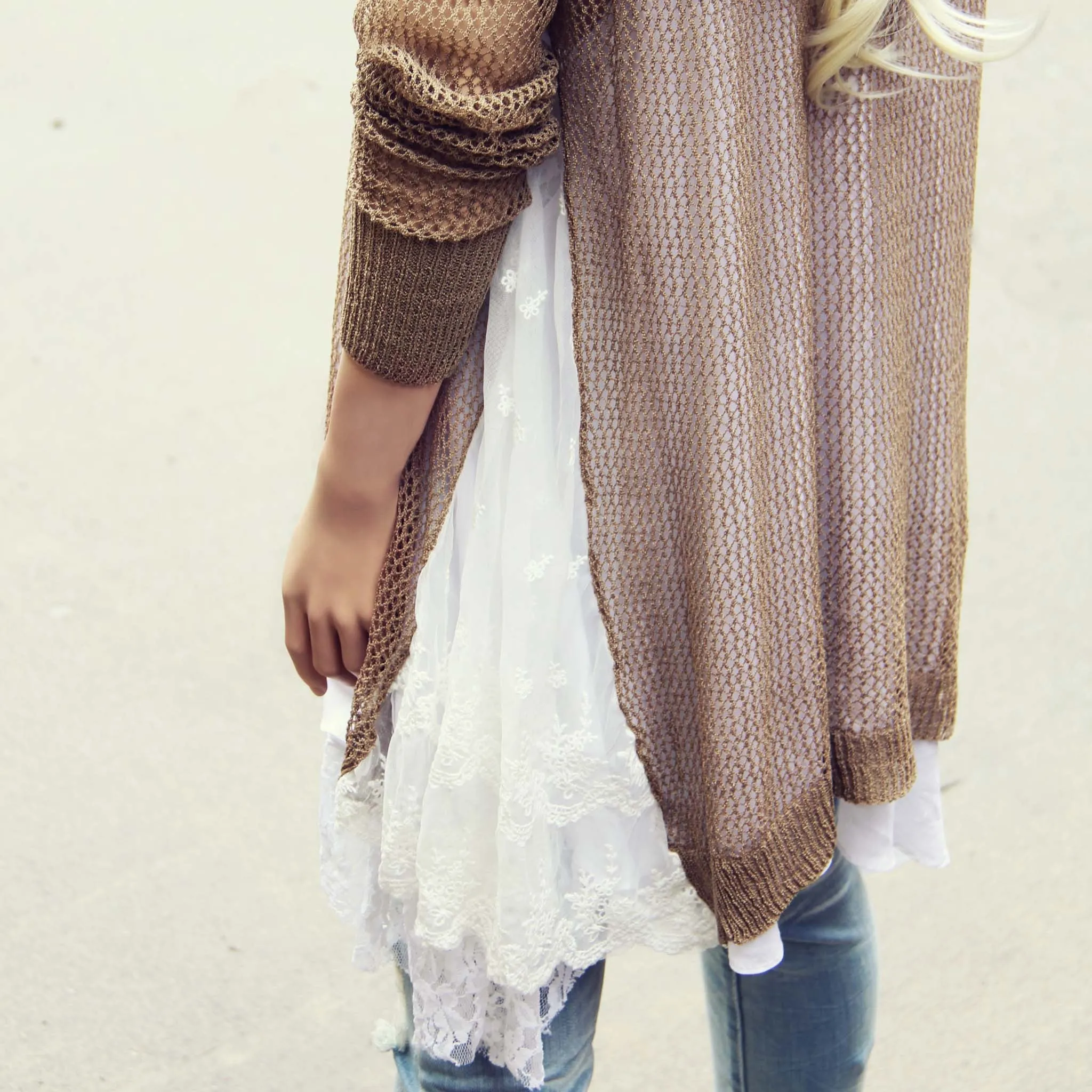 Fox & Lace Sweater