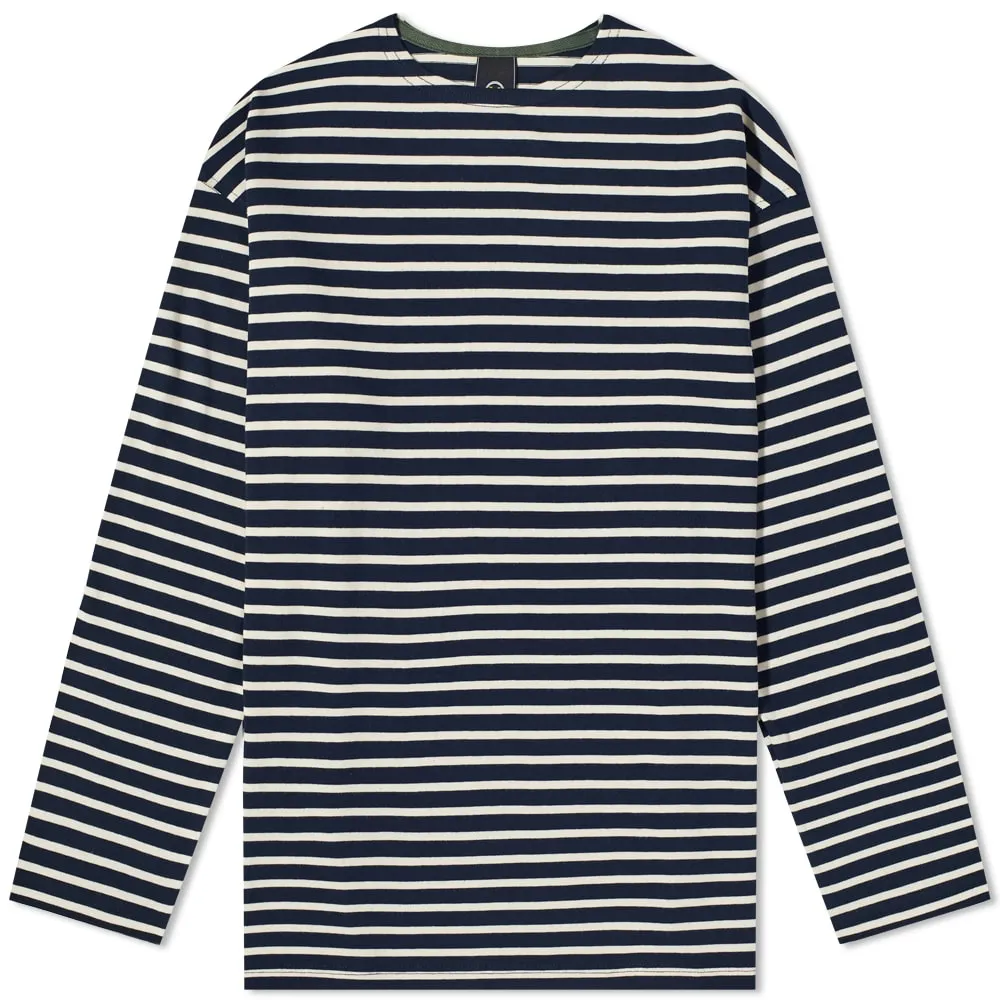 FrizmWORKS Long Sleeve Striped T-ShirtNavy