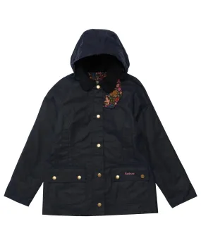 Girls Beadnell Wax Jacket