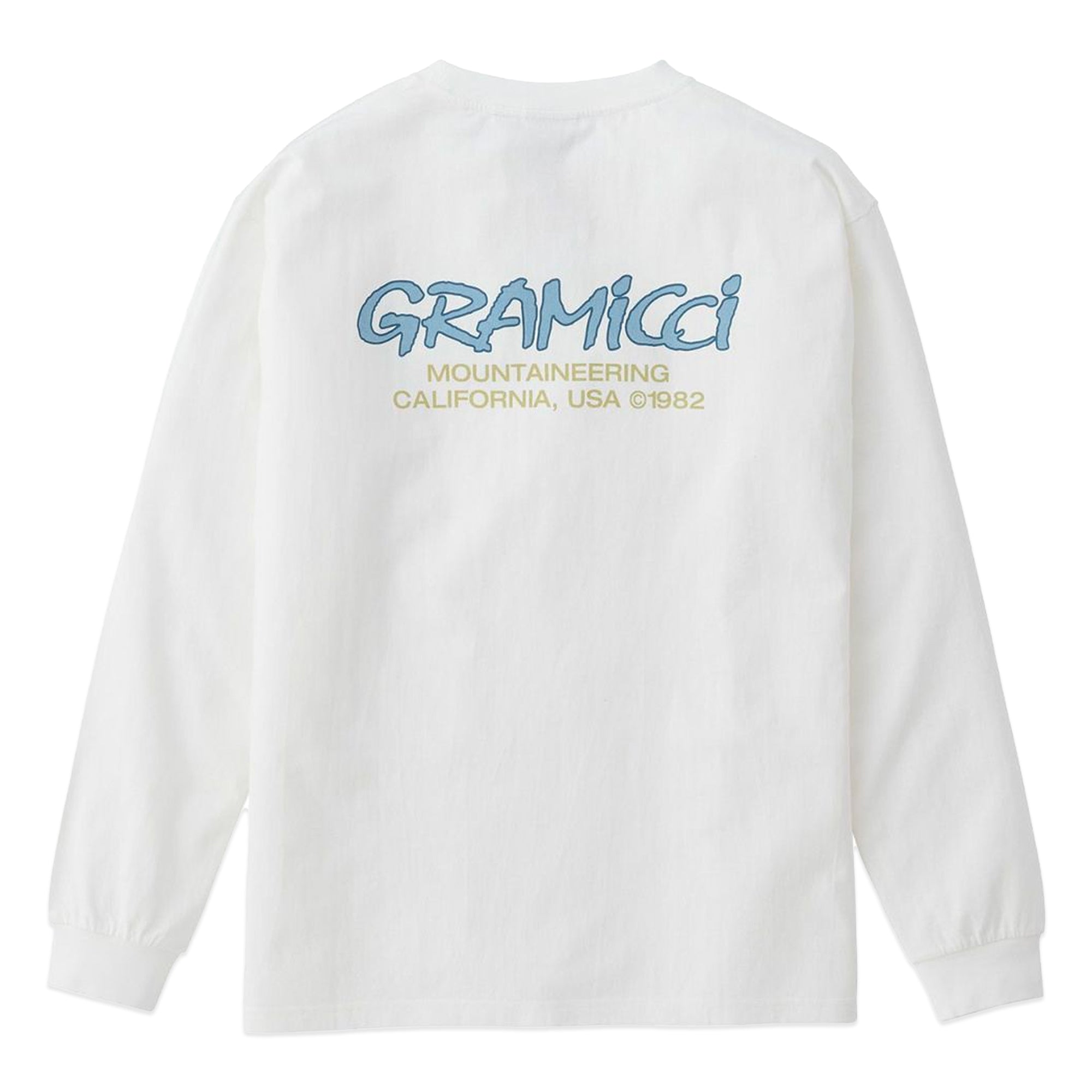 Gramicci Mountaineering Long Sleeve T-Shirt - White