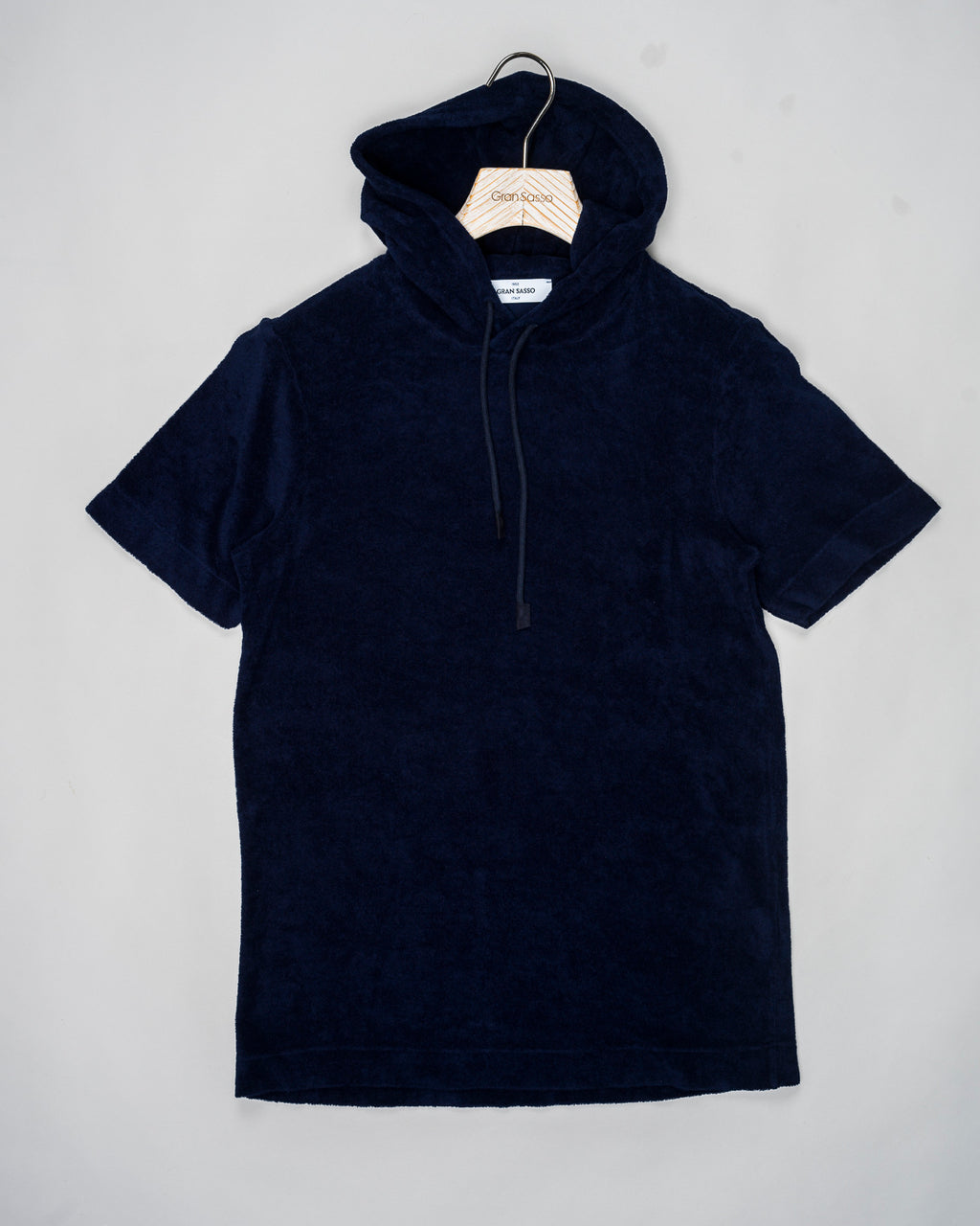 Gran Sasso Sponge Hoodie T-Shirt / Navy