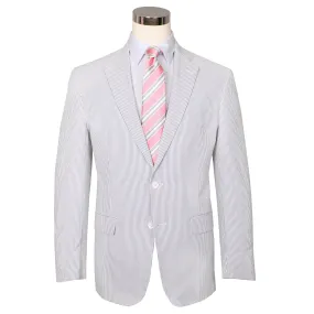 Granite Gray Seersucker Sport Coat | Seersucker Suit Separates