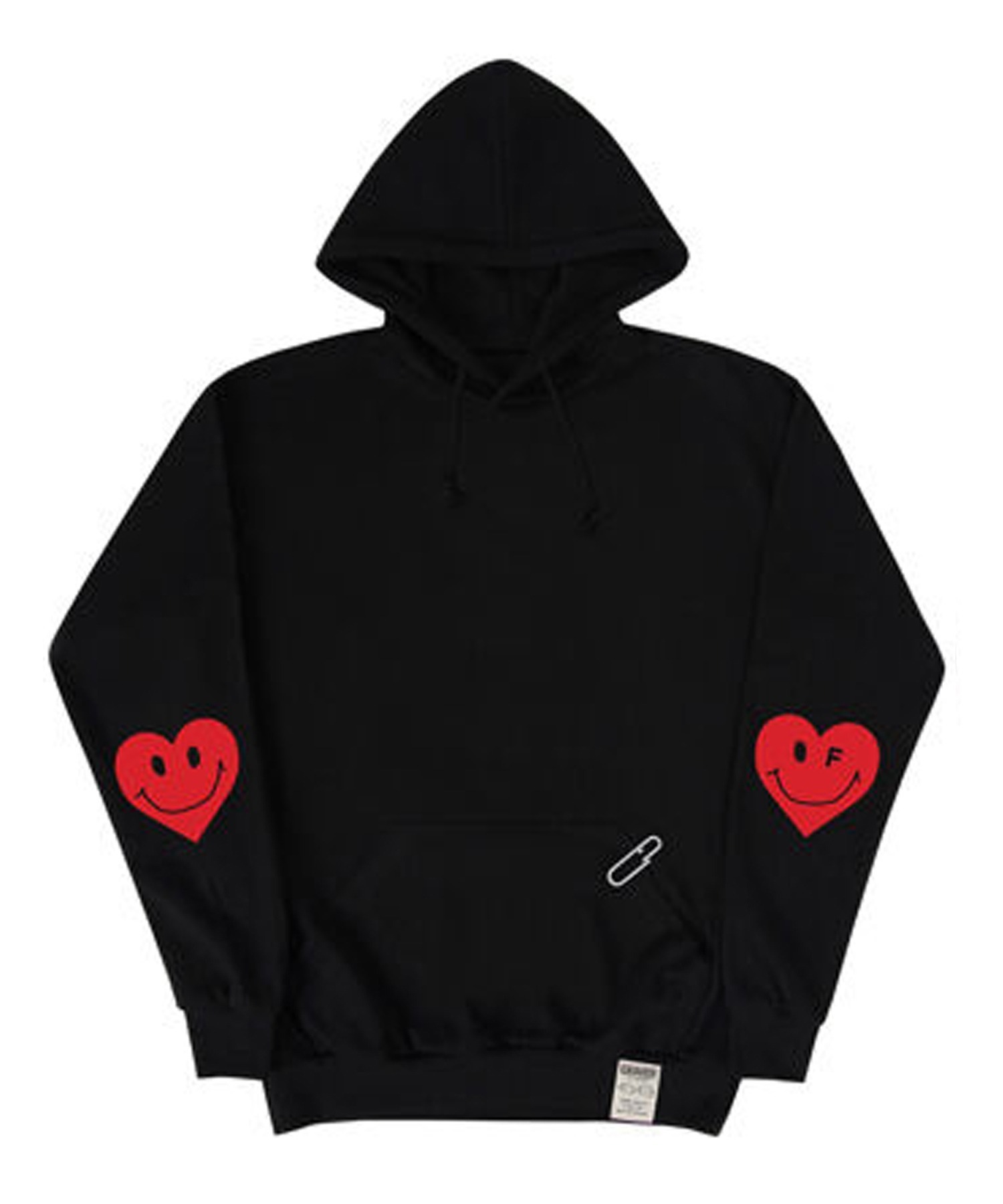 GRAVER  |[GRAVER]★ELBOW HEART SMILE HOODIE