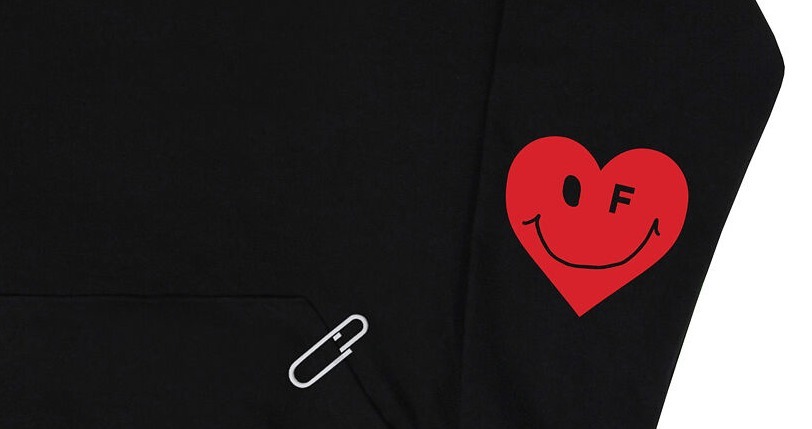 GRAVER  |[GRAVER]★ELBOW HEART SMILE HOODIE