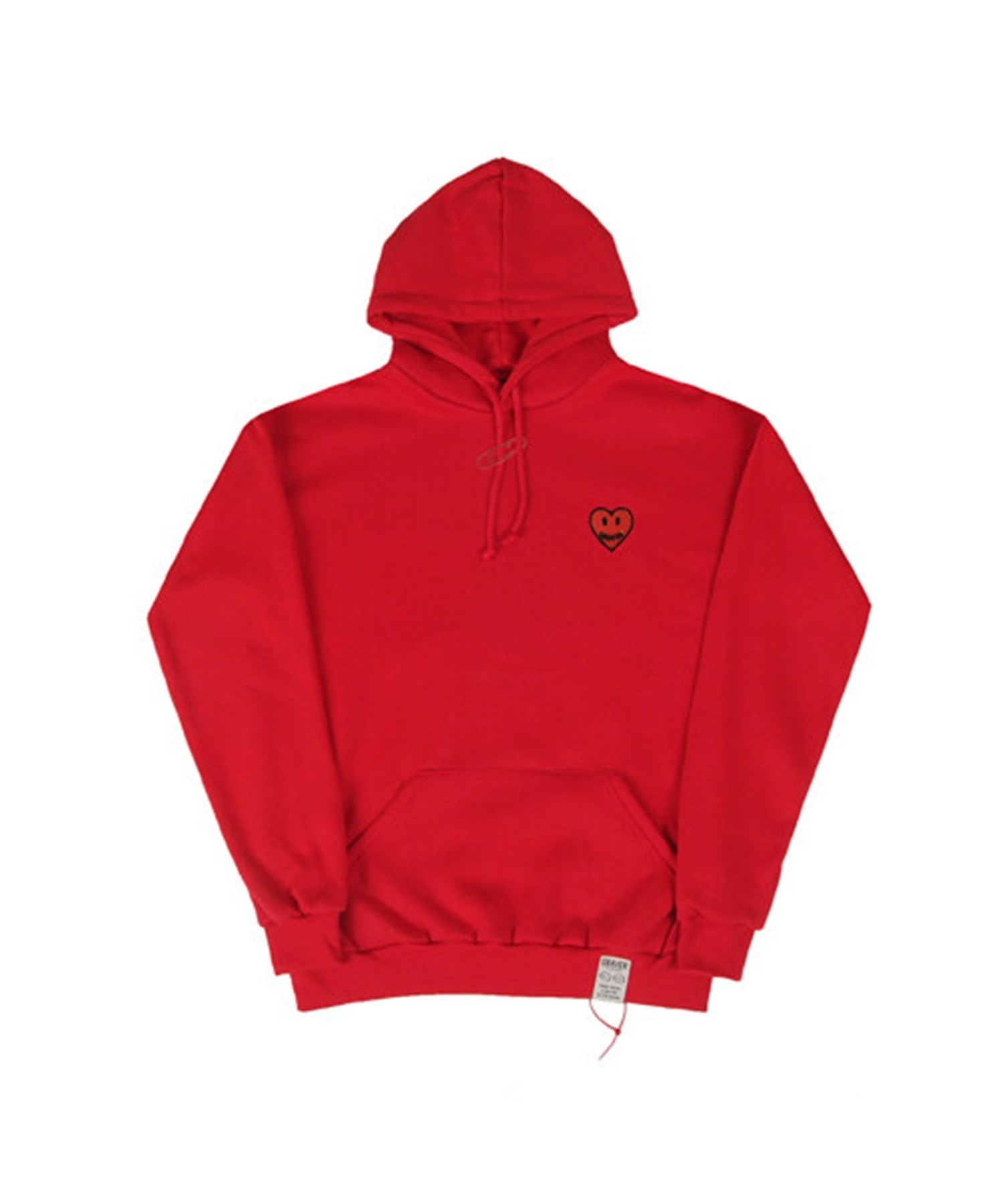 GRAVER  |[GRAVER]★HEART SMILE EMBROIDERY HOODIE