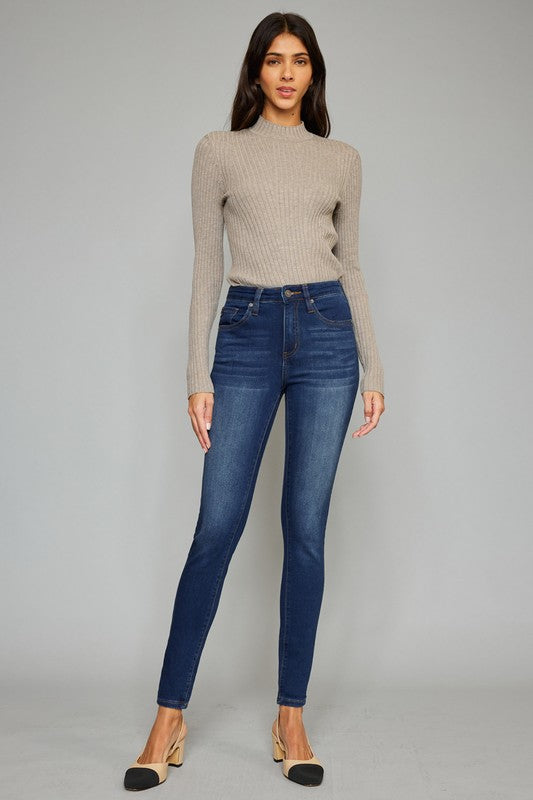 High Rise Super Skinny Jeans