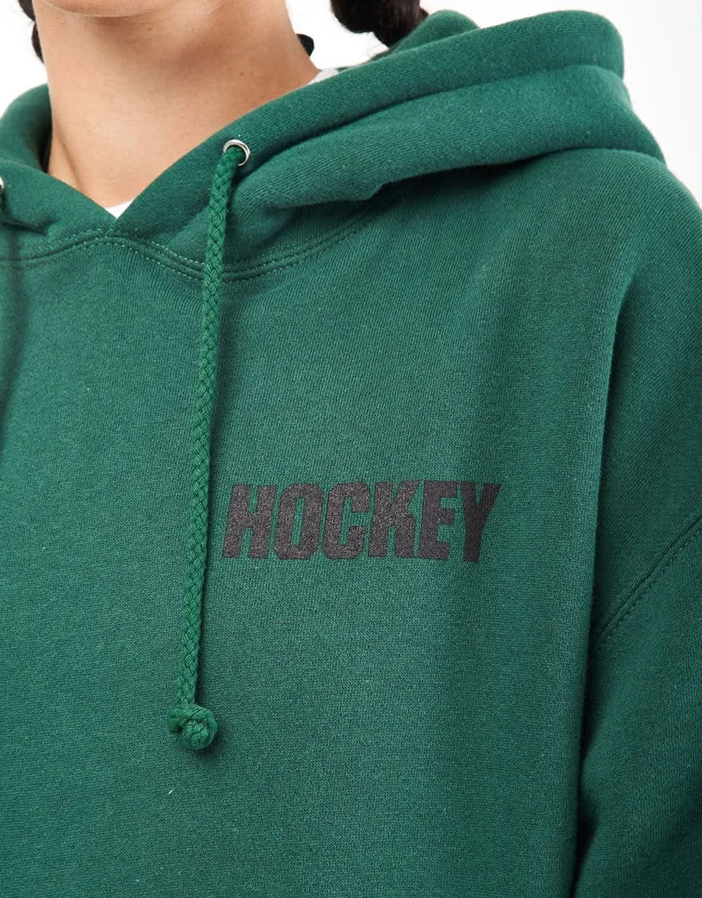 Hockey Luck Pullover Hoodie - Dark Green