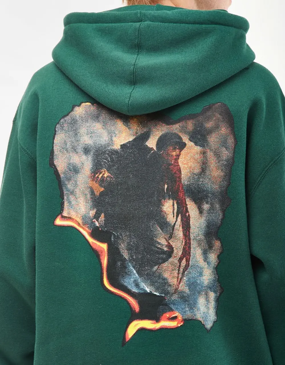 Hockey Luck Pullover Hoodie - Dark Green