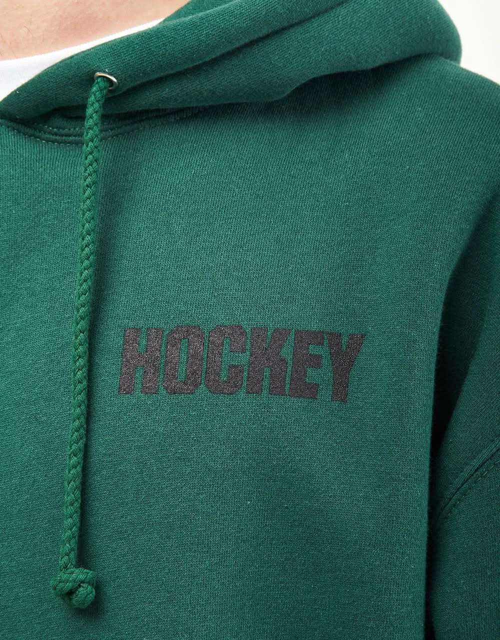 Hockey Luck Pullover Hoodie - Dark Green