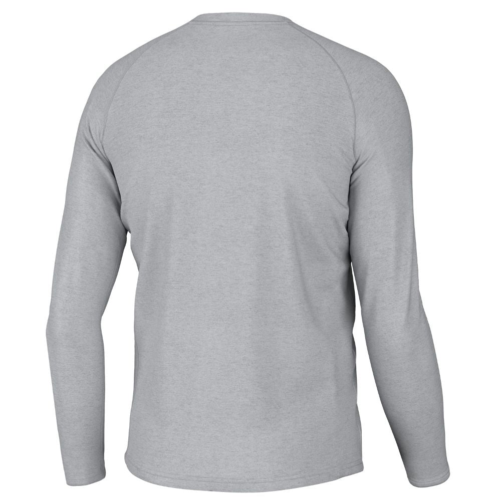 'Huk' Men's Waypoint Crew Neck - Harbor Mist