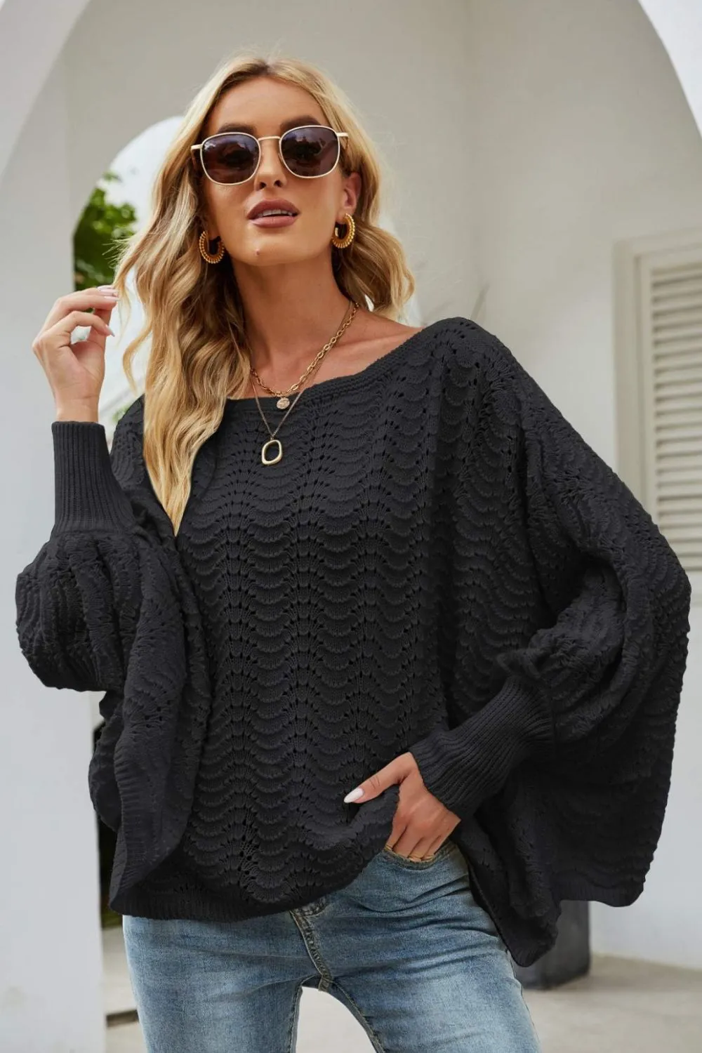 Jayda Boatneck Sweater