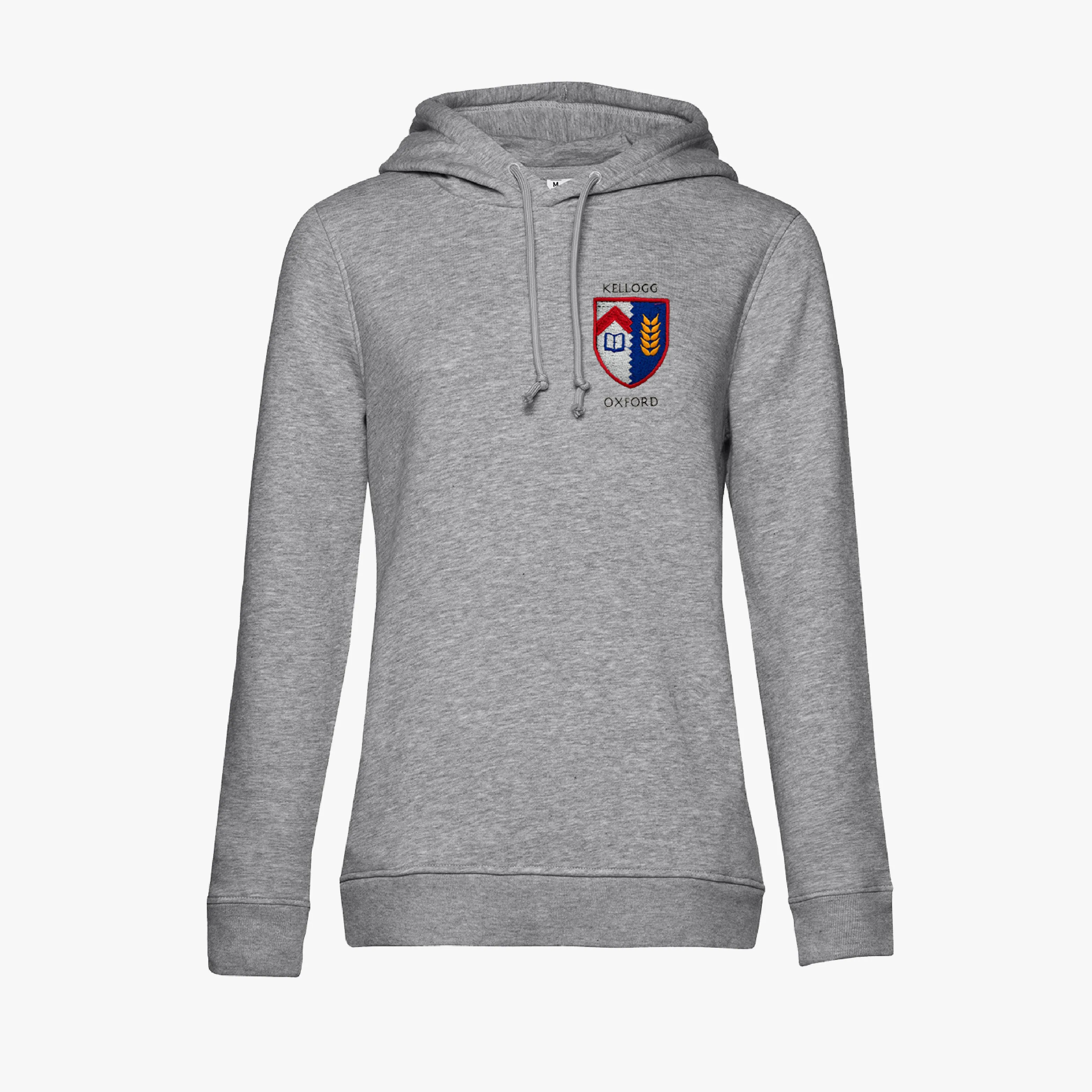 Kellogg College Ladies Organic Embroidered Hoodie