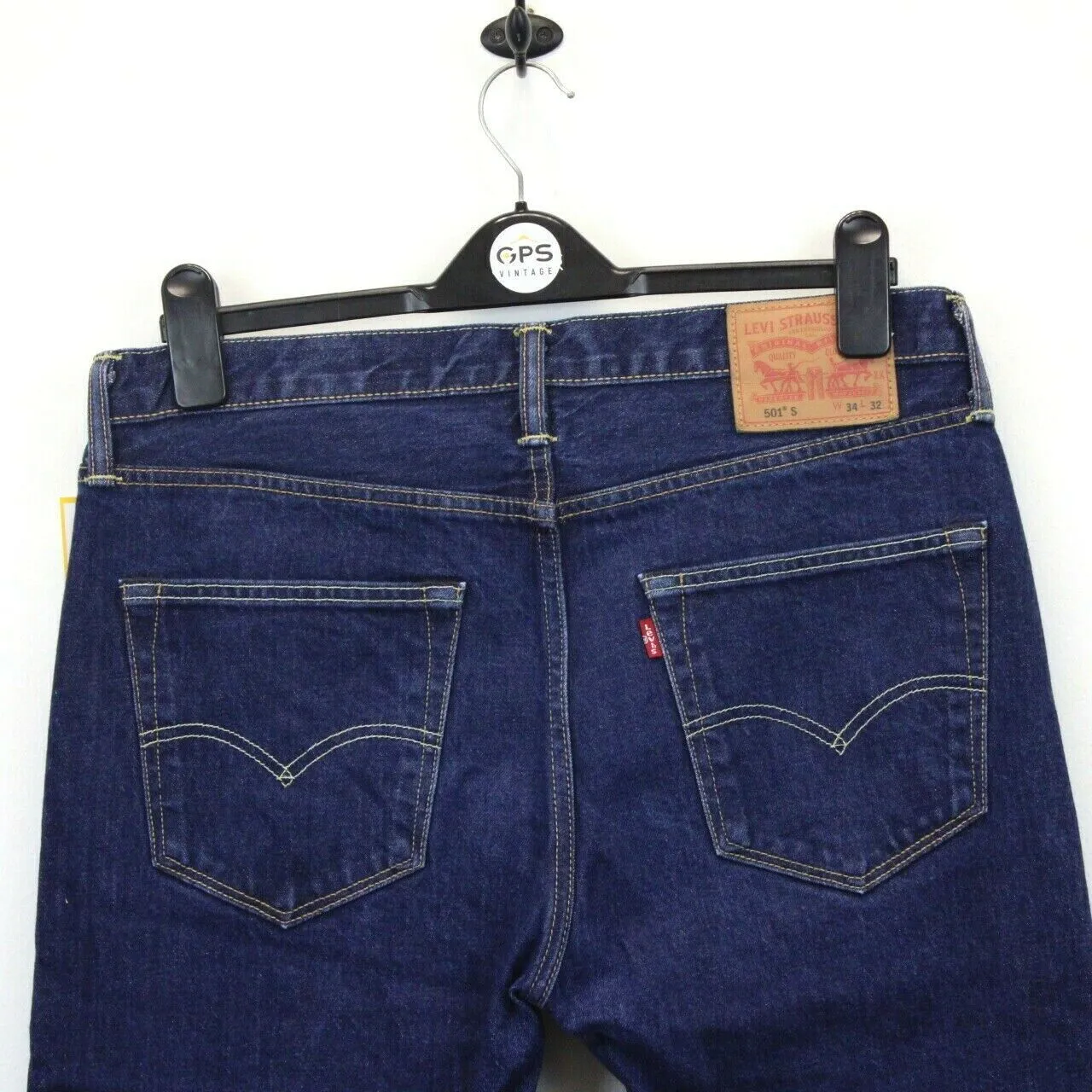 LEVIS 501 S Skinny Jeans Dark Blue | W34 L32